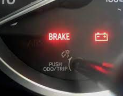 Brake And Battery Light On Nissan